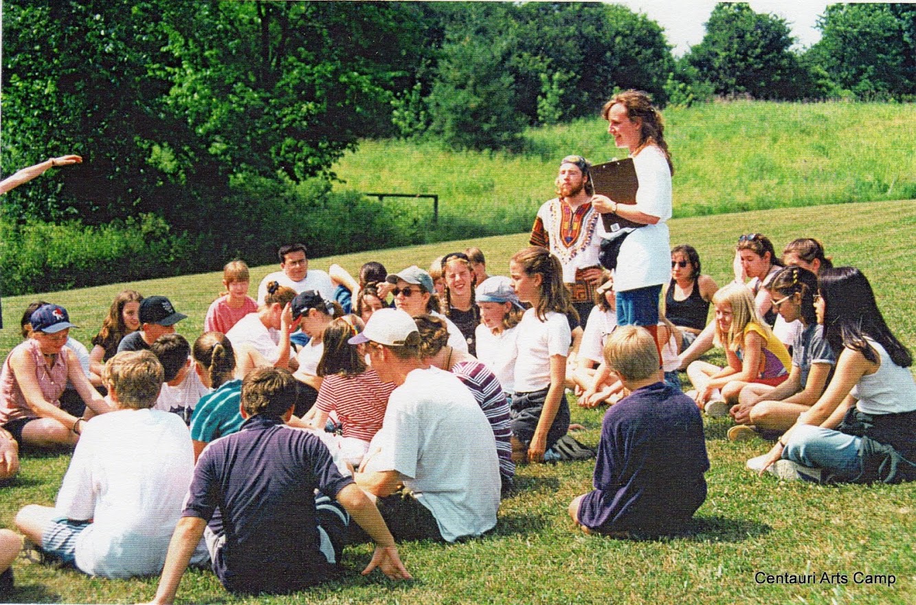 Group of campers in 1996